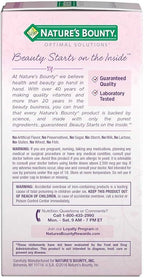 Nature's Bounty Optimal Solutions Hair Skin & Nails Extra Strength Softgels, 150 Count