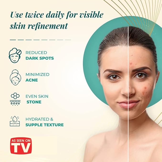 VoilaVe Hyaluronic Acid Serum for Face - 100% Pure, Hydrating & Anti-Aging Formula with Collagen Peptides - Plumps, Moisturizes, Reduces Wrinkles & Dark Spots - Non-Greasy, Paraben-Free, 1 fl. oz