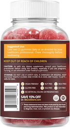 BeLive Apple Cider Vinegar Gummies - ACV Gummies Without Sugar I Detox & Cleanse Digestive Health I Alternative to Capsules, Vegan, Keto Friendly, Non-GMO, Gluten Free | 60 Ct