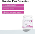 Theralogix Ovasitol Plus Canister Metabolic Health Supplement - Myo-Inositol & D-Chiro Inositol+Chromium Picolinate+Alpha-lactalbumin & Vitamin D