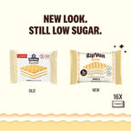 Rip Van Vanilla Keto Wafer Cookies, Healthy Vegan Snack, Non GMO, Low Carb, Low Sugar (1g), Low Calorie, 16 Count