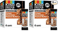 KIND Protein MAX Crispy Chocolate Peanut Butter Snack Bars, 20g of Protein, Keto Friendly, 1g of Sugar Per Bar, Gluten Free, 4 Count Box (Pack of 2)