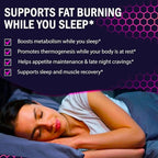 (2 Pack) Night Time Weight Loss Pills for Women - Advanced Weight Loss Supplement - Fat Burners for Women - Diet Pills that Work Fast - Belly Fat Burner - Appetite Suppressant - Made in USA