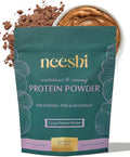 Hormone Balance Protein Powder – PMS & Perimenopause Relief for Cramps, Bloating & Mood Swings – Vegan Plant Based Superfood – 7 Servings