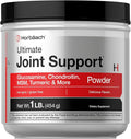 Horbaach Joint Support Supplement Powder | 1 lb | Glucosamine, Chondroitin, MSM & Turmeric | for Men and Women | Non-GMO & Gluten Free
