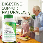 Youngevity Ultimate Enzymes® - Multi Enzymes for Digestion, Gas & Bloating Relief - Betaine HCl, Ox Bile, Pancreatine 10X, Papain 6M, Pepsin 1:3000 (120 Capsules - 4 Pack)