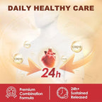 DRFOSTER CoQ10 400mg Softgels - High Absorption Coenzyme Q10 with PQQ, Omega 3-6-9, Plant Sterols & Vitamin E, MCT & Black Pepper - Heart, Brain & Energy Support - Gluten-Free, 120 Days Supply