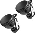 2 Pack Protein Powder Funnel, Portable Protein Powder Keychain, 50ml Protein Powder Holder, Protein Powder Container for Workouts, Fitness and Traveling