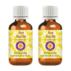 Deve Herbes Pure Yuzu Oil (Citrus Junos) Cold Pressed (Pack of Two) 100mlx2 (6.76 oz)