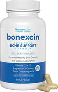 Advanced Bone Support Formula – Calcium, Magnesium, Vitamin D3 & K2 – Bone Density & Strength Supplement for Women & Men – Joint, Mobility, Menopause & Osteoporosis Support – 90 Capsules