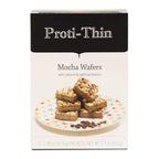 Proti-Thin High Protein Mocha Wafer Squares, 15g Protein, Low Calorie, Low Sugar, Aspartame Free, Diet Wafer Bars, Healthy Snack, 2 Wafers per Serving, 5 Count Box (3 Boxes - Save 5%)