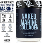 NAKED Marine Collagen Peptides Protein Powder - Unflavored - from Wild Caught Cod - Paleo Friendly, Non-GMO, Soy-Free, Gluten-Free - 47 Servings