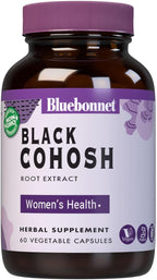 BlueBonnet Black Cohosh Root Extract Supplement, 60 Count, White