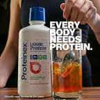 Proteinex Medical Grade Liquid Hydrolyzed Protein Max Strength - Supports Wound Healing and Doctor Recommended- No Carbs, Zero Sugars & Ready to Drink Liquid Protein (Natural Pina Colada, 30 Fl Oz)