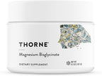 THORNE - Magnesium Bisglycinate - Powdered Magnesium Formula - Supports Restful Sleep, Muscle Relaxation, Heart Health & Metabolism* - NSF Certified for Sport - Gluten, Dairy & Soy-Free - 60 Servings