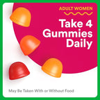 SmartyPants Organic Women's Multivitamin Gummies: Biotin, Methylfolate, Omega 3 (ALA), Vitamin D3, C, Vitamin B12, B6, A, K & Zinc, Inositol, Gluten Free, Vegetarian, 120 Count (30 Day Supply)