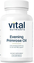 Vital Nutrients Evening Primrose Oil 1000mg - Primrose Supplement for Women - GLA Omega-6 Fatty Acid for Skin and PMS Support* - Gluten, Dairy, Soy Free - Non-GMO - 100 Softgels