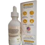 Organic Evening Primrose Oil – Cold-Pressed 100% Pure Botanical – Hydrating Face, Skin & Hair Oil Rich in GLA & Omega-6 for Menopause & Perimenopause Support – 2oz
