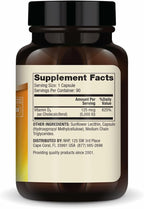 Dr. Mercola Liposomal Vitamin D3 - Supports Heart, Bone & Immune Health - 5,000 IU Per Serving - Non-GMO, Soy Free & Gluten Free - 90 Capsules (90 Servings)