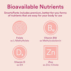 SmartyPants Teen Girl Multivitamin Gummies with Omega-3 Fish Oil (EPA/DHA), Vitamins C, D3, B12, A, K & Zinc, Gluten-Free, Includes Biotin for Hair, Skin & Nails, 120 Count (Pack of 2)