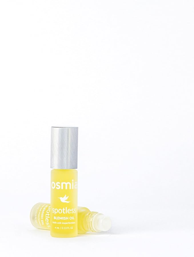 Osmia Skincare - Natural Spotless Blemish Facial Oil | Evening Primrose, Lavender, Cajeput, + Lemon Oils | Clarify, Cleanse | Clean Beauty For Healthy Skin (0.13 fl oz | 4 ml)