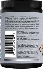 Crave Low Calorie, Low Carb Chocolate Powder to Satisfy Cravings Naturally + Delicious Recipe Guide PDF