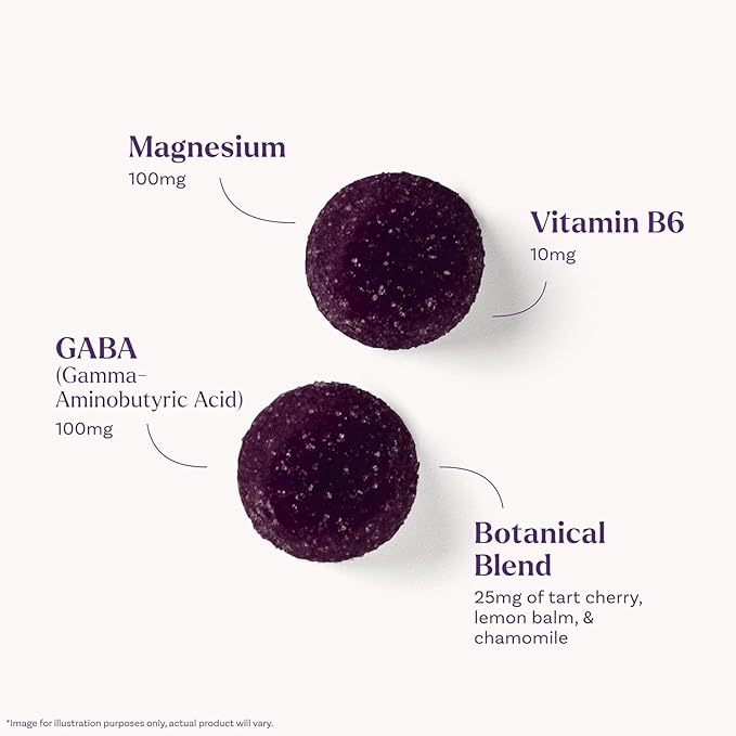 Natrol Sleep & Restore Magnesium Glycinate Blend Gummies, Magnesium for Sleep Aids for Adults, Melatonin-Free, Cherry Flavored, 30 Day Supply, 60 Gummies (Pack of 2)