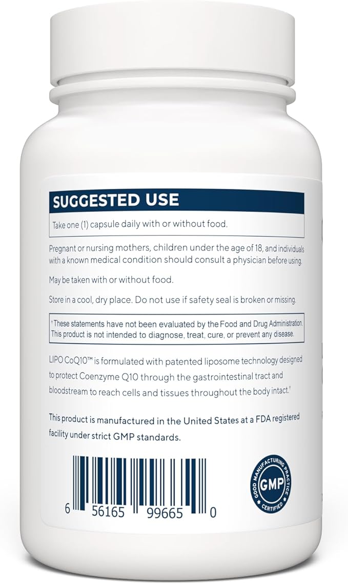 Renue By Science CoQ10 - Coenzyme Q10 as Ubiquinol CoQ10 | High Strength Liposomal CoQ10 200mg Supplement | 90 Co Q10 Capsules | Non-GMO & Allergen Free | Made in the USA Third-Party Tested