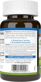 Carlson - Melatonin Gummies, 2.5 mg, Healthy Sleep, Promotes Relaxation, Natural Strawberry Flavor, 60 Gummies