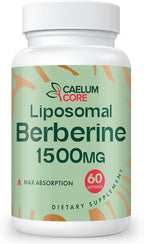 Liposomal Berberine HCL - Berberine 1500mg Activates AMPK, High Bioavailability Berberines Supplement for Women and Men, Supports Body Balance