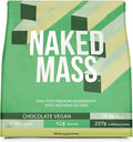 NAKED Vegan Mass - Chocolate Vegan Weight Gainer - 1,280 Calories, Non-GMO, Soy & Gluten Free, No Artificial Ingredients - 12LB Bulk - 17 Servings