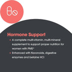 Optimox ARG Optivite - Women’s Multivitamin Multimineral - Hormone Balance & PMS Support - Enhanced with Flavonoids, Enzymes & Betaine HCl - 30 Servings - 180 Count