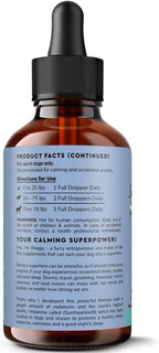 Wonder Paws Melatonin for Dogs – Pet Melatonin with L-Theanine (Suntheanine®) –Occasional Anxiety Relief for Dogs, Stress, Calming, Relaxation & Sleep Support – Liquid Dog Melatonin 2oz (60ml)