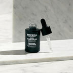 Brickell Men's Anti Aging Hyaluronic Acid Serum for Face, Day Face Serum for Men, Natural & Organic Facial Serum With Protein Peptides to Restore Collagen and Firmness, 1 Ounce, Unscented