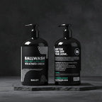 Ballsy Ballwash Charcoal Body Wash for Men - Moisturizing Men’s Bodywash with Coconut Oil – Soap for Men & Great for your Most Intimate Areas, 16 Oz