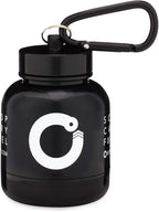 OnMyWhey - Protein Powder and Supplement Funnel Keychain, Portable to-Go Container for The Gym, Workouts, Fitness, and Travel - TSA Approved, Combo 2-Pack w/ 1 Modern & 1 Classic