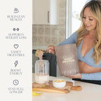 Whey Protein Isolate for Women, 20g Protein, 0g Sugar, 90 Calories, Stevia-Free, Grass-Fed & Pasture Raised, Chocolate 1 lb