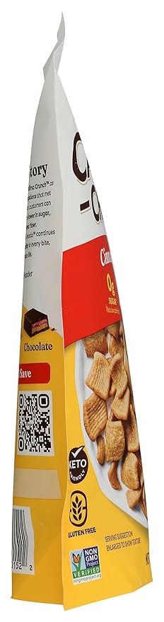 Catalina Crunch Protein Cereal | Sugar Free Breakfast Cereal with 11g of Protein | Gluten Free, Keto Friendly | Cinnamon Toast - 9 oz. Bag (Pack of 1)