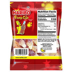 HARIBO Gummi Candy, Fizzy-Cola Gummy Candy Soda Bottles, 5 Ounce Share Size Bags (Pack of 12) Delicious Soft & Chewy Sweet Snacks, Sour & Tangy Cola Flavor