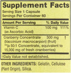 Spring Valley Ultra Triple Strength Cranberry Dietary Supplement, 15,000 mg, 60 Count Includes Pill Organizer