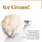Keto Chow Gingerbread | Keto Meal Replacement Shake Powder | Nutritionally Complete Food | Low Carb Keto Meals | Delicious Easy Meal Substitute Drink | Protein Rich You Choose The Fat | Single Meal