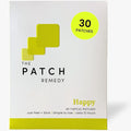 The Patch Remedy Happy Patch | 5-HTP, L-Theanine, Rhodiola, Inositol, B6, Vitamin D3 | 30 Patches