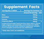 New Male Enhancing Supplement, Designed to be Fast Acting for Blood Flow to Gain Length & Girth + Stamina, Maca, Epimedium, and Other Natural Ingredients, 3rd Party Tested Supplement 60 Tablets