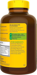 Nature Made Calcium, Magnesium & Zinc w. Vitamin D Tablets Value Size 300 Ct (3 Pack of 300)（Packaging may vary）