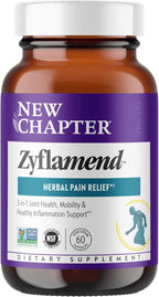 New Chapter Zyflamend™ Joint Supplement & Herbal Pain Relief – 10-in-1 Superfood Blend with Turmeric, Ginger & Green Tea - for Healthy Inflammation Response, Mobility & Flexibility, 60 Capsules