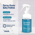 SkinSmart Antimicrobial Perineal Cleanser, Ideal for Incontinence Care and Postpartum, Removes Bacteria, 8 oz Spray