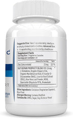 Leaky Gut Repair Natural Gut Health Supplement Glutamine Organic Slippery Elm NAG Marshmallow Root Aloe Vera MSM Quercetin Bromelain Promotes Digestive Ease, Gut Wellness 1000mg 120 Caps