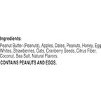 RXBAR Protein Energy Bites, Gluten Free Protein Balls, Strawberry Peanut Butter, 21.1oz Box (24 Bites) 
