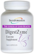 TRANSFORMATION THE GENESIS OF GOOD HEALTH Enzymes for Kids - Natural DigestZyme Supplement Formula for Overal Health, Nutrient Absorption, Support Digestion During Pregnancy & Lactation, 360 Capsules