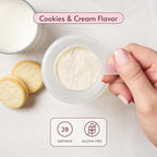 Bariatric Advantage High Protein Meal Replacement Drink Mix - Protein Powder Whey Isolate for Gastric Bypass & Sleeve Gastrectomy Patients - 28 Servings with 27 g Protein - Cookies & Cream - 43.46 oz